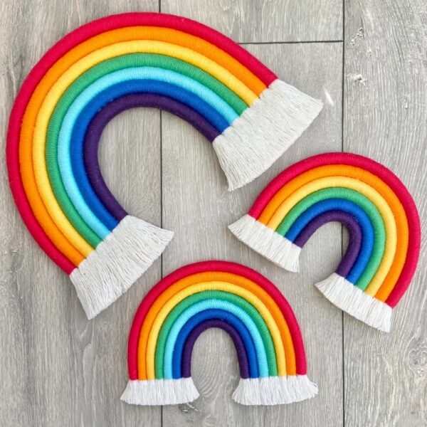 Arco Iris Macramê 03