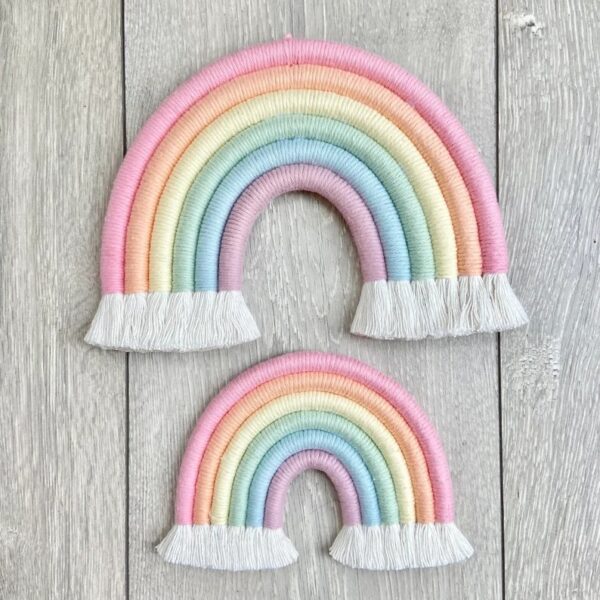 Arco Iris Macramê 02