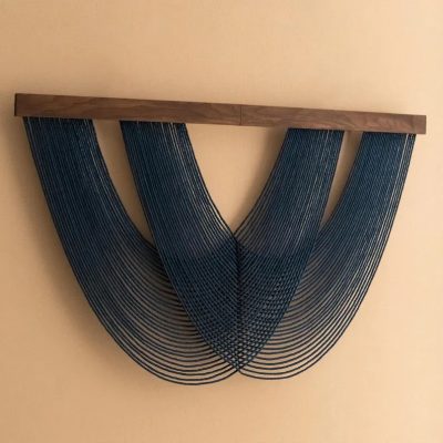 painel Macrame arte textil Encanto de fios (55)